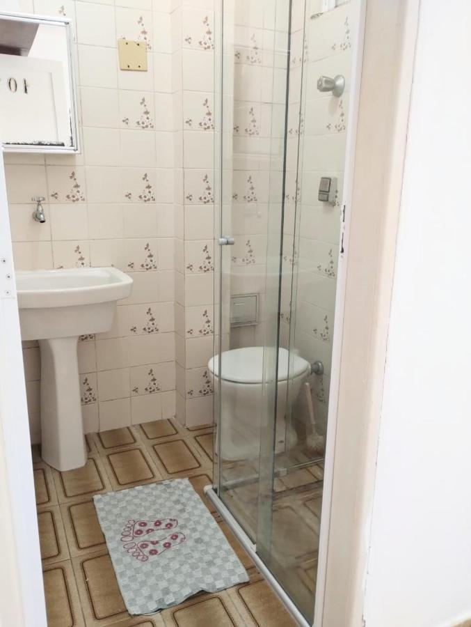 Kitnet Pe Na Areia Vista Mar - Boqueirao Praia Grande-Sp Apartment ปรายากรันเด ภายนอก รูปภาพ